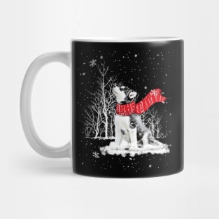 I Loves My Siberian Husky Christmas Mug